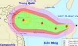 Bão số 11 áp sát quần đảo Hoàng Sa, gió giật cấp 13