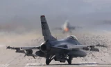 Một máy bay F-16 của Không quân Mỹ. Ảnh: Yonhap.