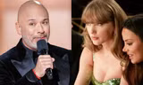 MC giễu cợt Taylor Swift lại mỉa mai người khác sau thảm họa Quả cầu Vàng