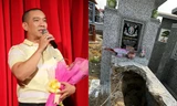 Hình ảnh phần mộ đạo diễn Vũ Minh bị đào lên, gia đình lên tiếng