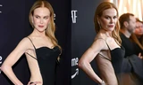 Nicole Kidman bị chê khi mặc váy táo bạo ở tuổi 57