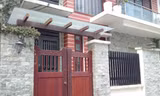 Căn nhà của bà Trần Vũ Quỳnh Anh có dấu hiệu bỏ không. Ảnh: Đ.H