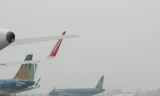 Thời tiết xấu, mù mịt, mưa phùn có ảnh hưởng đến hoạt động của sân bay Nội Bài?