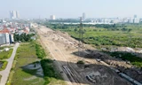 Tuyến đường vành đai 3,5 ở Hà Nội với tổng mức đầu tư hơn 1.000 tỷ đồng chậm tiến độ