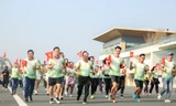 Sôi nổi giải chạy 'Vì tương lai xanh' do ngân hàng Agribank phát động