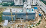  Bệnh viện Nhi Hà Nội có vốn đầu tư gần 800 tỷ đồng như thế nào sau gần một năm thi công?