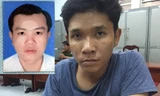 Quyền (ảnh nhỏ) và Tuấn tại cơ quan điều tra. Ảnh: Quốc Thắng/VnExpress