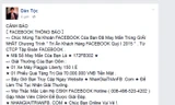 Tin nhắn lừa đảo xuất hiện nhiều trên Facebook vào ngày 8/3