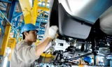 Giá trị sản xuất của ngành CNHT ô tô chỉ chiếm khoảng 2,7% tổng giá trị sản xuất của toàn ngành công nghiệp Ảnh: Như Ý