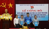 Tỉnh đoàn Nghệ An công bố thành lập ban phong trào