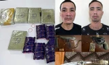 Thu giữ số lượng lớn ma túy của hai kẻ cộm cán luôn thủ súng trong người