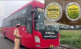 Phát hiện xe khách dán tem kiểm định giả, nhồi nhét 73 người 