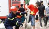 Hà Nội: Tổ chức trải nghiệm kỹ năng chữa cháy và cứu nạn cứu hộ cho học sinh, sinh viên