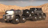 Chiếc xe off-road 10 bánh 'kỳ dị' của tỷ phú UAE
