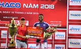 Hoàng Vũ Samson đoạt danh hiệu Cầu thủ xuất sắc nhất Siêu Cúp 2018
