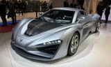 Siêu xe điện Arcfox GT được trưng bày tại Geneva Motor Show.