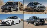 Top 15 mẫu xe bán chạy nhất tại thị trường Mỹ năm 2018
