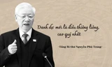 Câu nói của Tổng Bí thư Nguyễn Phú Trọng được chia sẻ nhiều nhất: 'Danh dự mới là điều thiêng liêng, cao quý nhất'