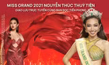 Miss Grand 2021 Nguyễn Thúc Thuỳ Tiên giao lưu cùng độc giả báo Tiền Phong
