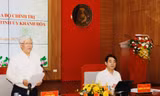 Công bố quyết định kiểm tra của Bộ Chính trị đối với Ban Thường vụ Tỉnh ủy Khánh Hòa