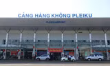 Sân bay Pleiku được quy hoạch công suất 5 triệu hành khách/năm vào năm 2050. (Ảnh:TPV). 