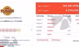 Tờ vé số Power 6/55 trúng giải độc đắc có 6 cặp số trùng với kết quả giải Jackpot 1 gồm: 01-02-29-34-41-42.