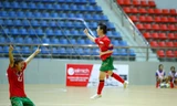 Giải futsal VĐQG nữ 2024 đang diễn ra với nhiều kết quả bất ngờ, hấp dẫn. (ảnh Thư Thư)
