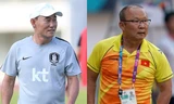 HLV Kim Hak Bum của Hàn Quốc tự tin sẽ đánh bại người đồng nghiệp Park Hang Seo trong cuộc chạm trán chiều nay.