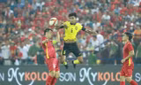 U23 Malaysia vừa thua 0-1 trước U23 Việt Nam tại SEA Games 31. (ảnh Trọng Tài)
