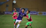 Hà Nội vượt trội so với đội Hạng nhất Đồng Tháp trong trận đấu trên sân Hàng Đẫy chiều 31/5.