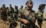 Các tay súng người Kurd Peshmerga ở miền bắc Iraq