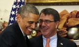 Tổng thống Obama và ông Ashton Carte 