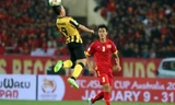 Phước Tứ trong trận thua Malaysia 2-4 ở bán kết lượt về AFF Suzuki Cup 2014. Ảnh: Internet