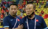 HLV Park Hang-seo nổi nóng với đồng nghiệp Renard trong trận đấu của đội tuyển Việt Nam với Saudi Arabia. 