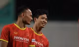 Sự trở lại của Trọng Hoàng sẽ tăng sức chiến đấu cho đội tuyển Việt Nam. (ảnh Hữu Phạm từ UAE)