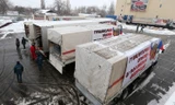 Đoàn xe viện trợ nhân đạo thứ 9 của Nga cho miền đông Ukraine.