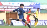 Sỹ Huy và Nhâm Mạnh Dũng là hai cầu thủ quá tuổi trong đội hình Olympic Việt Nam ở Asiad 19. (ảnh TN)