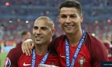 Quaresma và Ronaldo ăn mừng chức vô địch EURO 2016