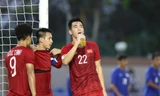 Tiến Linh trở thành người hùng của U22 Việt Nam khi ghi 2 bàn thắng, đem lại kết quả hoà 2-2 với U22 Thái Lan.