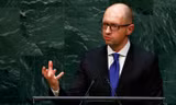 Thủ tướng Ukraine Arseniy Yatseniuk.