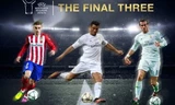 3 ứng viên cuối cùng cạnh tranh giải "Cầu thủ xuất sắc nhất năm"