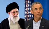 Tổng thống Mỹ Barack Obama và lãnh tụ tối cao Iran Ali Khamenei.