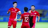 Bùi Tiến Dũng sẽ không ra sân trong trận đấu của Viettel với BG Pathum United tối nay, 5/7. (ảnh Hà Phạm)