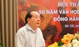 Nhà thơ Hữu Thỉnh: '50 năm qua, văn học đã làm được hai việc'