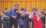 Màn song tấu của NSƯT Bùi Công Duy với nghệ sĩ violon nổi tiếng thế giới
