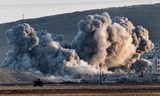 Kobane rơi vào tay Tổ chức Nhà nước Hồi giáo tự xưng. (Ảnh: AFP/TTXVN)