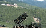 Một khẩu đội tên lửa Patriot được triển khai tại biên giới Thổ Nhĩ Kỳ với Syria. (Nguồn: AFP)