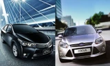 Toyota Corolla Altis 2014 và Ford Focus mới