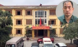 Trụ sở CDC Hải Dương và chân dung bị can Phạm Duy Tuyến Ảnh: Nguyễn Hoàn