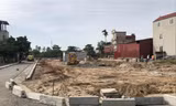 Lô đất đấu giá tại huyện Thanh Trì, Hà Nội. ảnh: Trần Hoàng